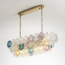 Loft Industry Modern - Rainbow Line Chandelier